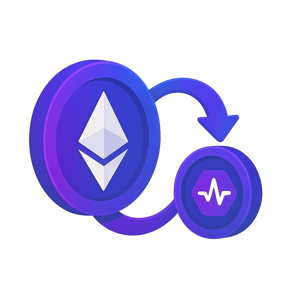 PulseChain onramp bridge ETH to PLS graphic